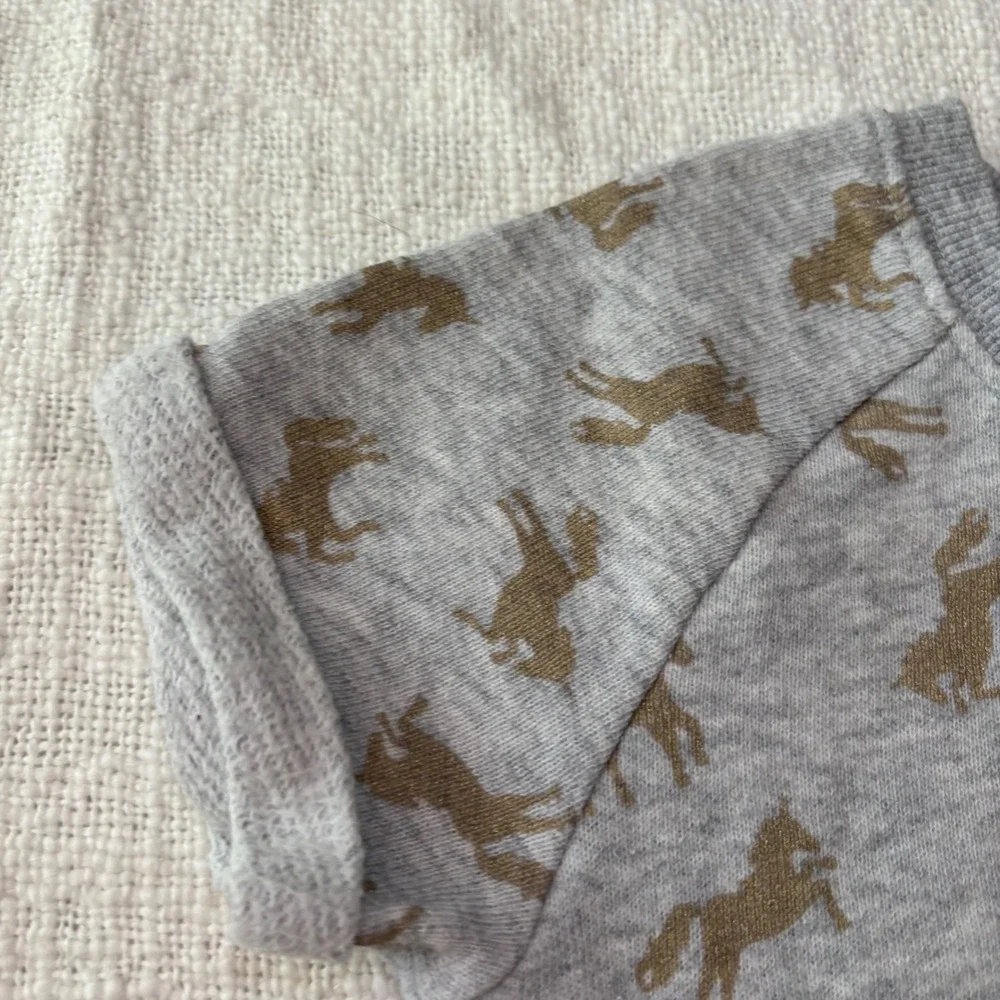 Gymboree Girls Size 6 Lot Unicorn Dress Paisley Denim Shirt Dress Leggings 3pc